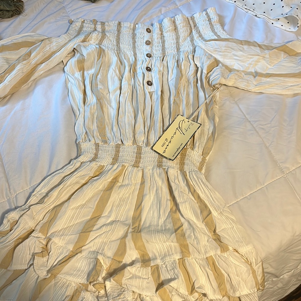 Vintage Havana Romper (never worn with tags)